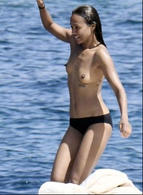 Topless Gamora