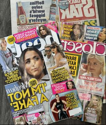 Celebrities In Magazines